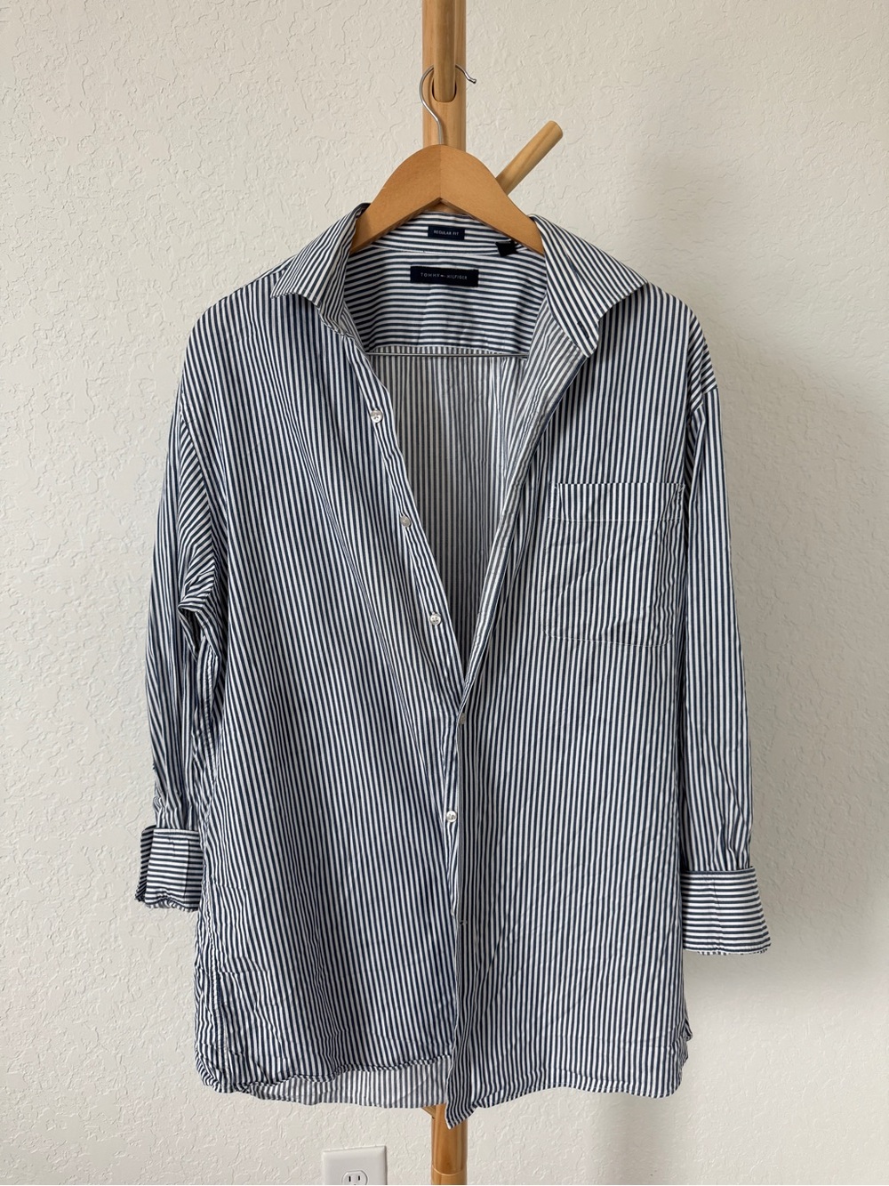 Tommy Hilfiger Striped Men’s Button-Up Shirt